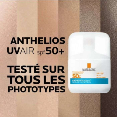 LA ROCHE POSAY - Anthelios uvair serum solaire spf 50+ 50 ml