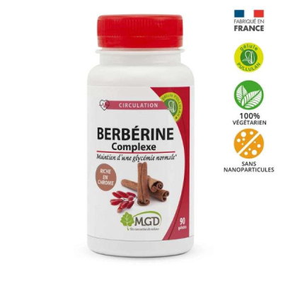 MGD NATURE - Berberine complexe 90 gelules | DERMO