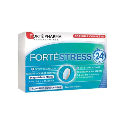 FORTE PHARMA - Fortestress 24 h 15 comprimes | DERMO