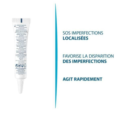 DUCRAY - Keracnyl stop boutons gel assechant 10 ml | DERMO