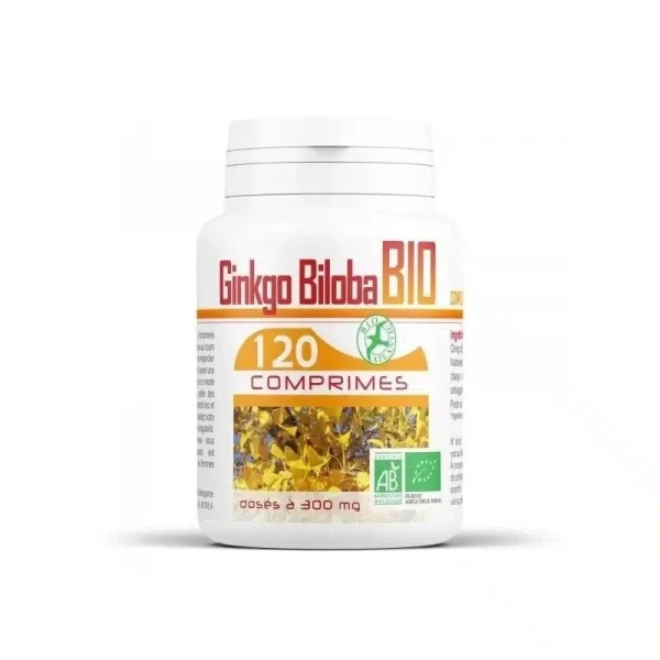 GPH Diffusion Ginkgo Biloba Bio 300 mg - 120 Comprimés