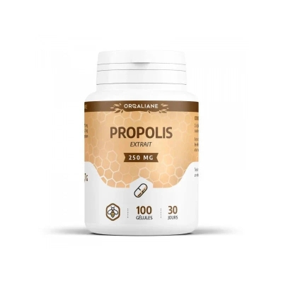 Propolis 250 mg 100 gélules - GPH Diffusion | DERMO