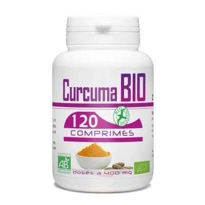 GPH Diffusion Curcuma Bio 400mg - 120 Comprimés | DERMO