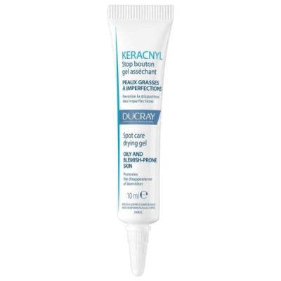 DUCRAY - Keracnyl stop boutons gel assechant 10 ml | DERMO