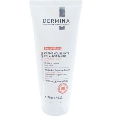 Dermina Sensi-Blanc Crème Moussante 100ml | DERMO