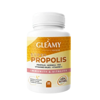 Gleamy Super Propolis - 30 Gélules | DERMO