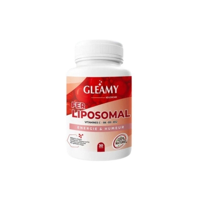 Gleamy Fer Liposomal + Vitamines C, B6, B9, B12 | DERMO