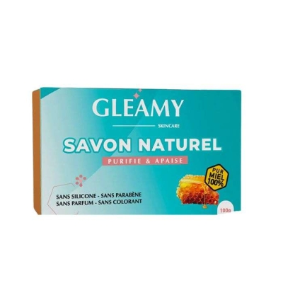 Gleamy Savon Amande et Miel 100g | DERMO