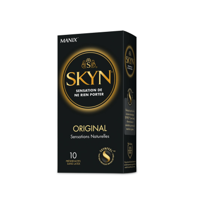 Manix Skyn Original - 10 Préservatifs sans latex | DERMO