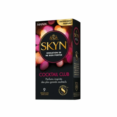 Manix Skyn Cocktail Club - 9 Préservatifs | DERMO