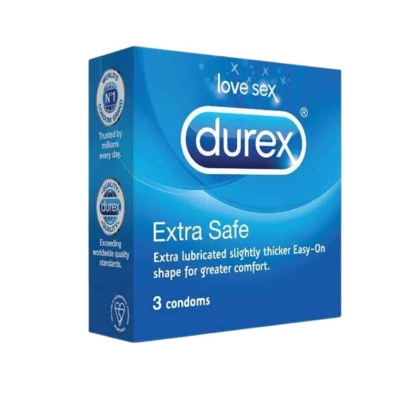Durex Extra Safe 3 Préservatifs | DERMO