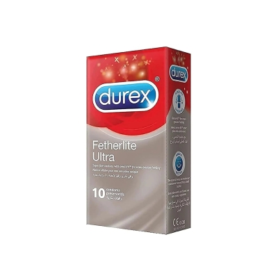 Durex Fetherlite Ultra, 10 préservatifs fins | DERMO