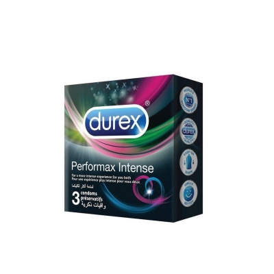 Durex Performax Intense 3 Préservatifs | DERMO