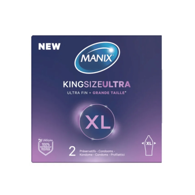 Manix King Size Ultra - 2 Pièces | DERMO