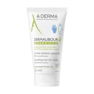 A-DERMA - Dermalibour + barrier creme isolante mains