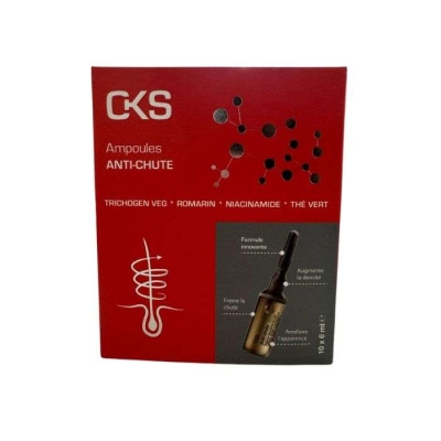 CKS Ampoules Anti-Chute 10x6ml | DERMO