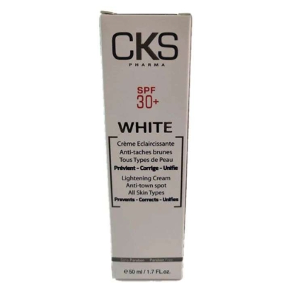 CKS White Crème Éclaircissante SPF30 50ml | DERMO