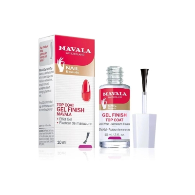 Mavala Nail Gel Finish Top Coat 10ml | DERMO