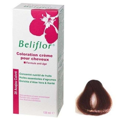Coloration Acajou Cuivré N°28 - Beliflor | DERMO