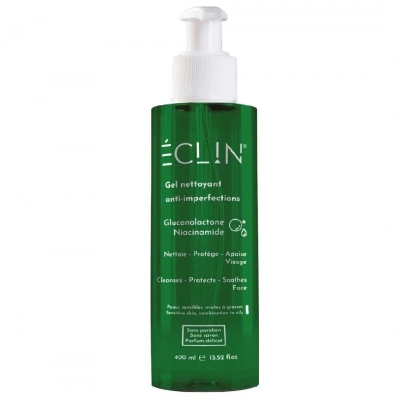 Gel Nettoyant Anti-Imperfections 400ml - Eclin | DERMO