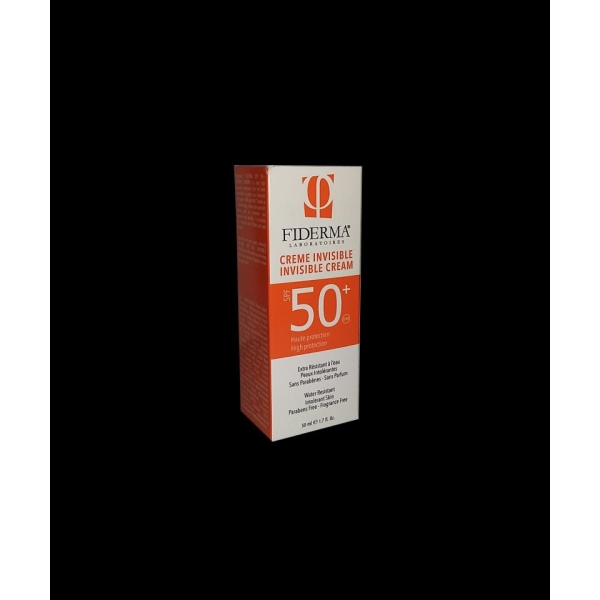 Fiderma Crème Solaire Invisible SPF50+