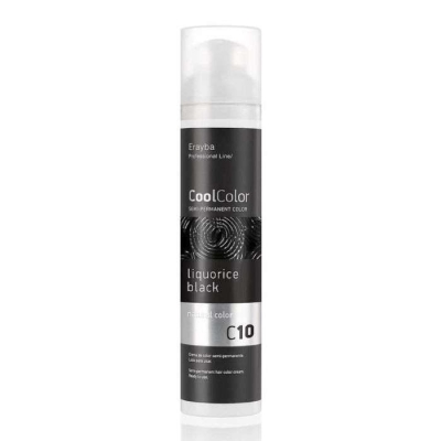 CoolColor C10 Liquorice Black 100ml - Erayba | DERMO