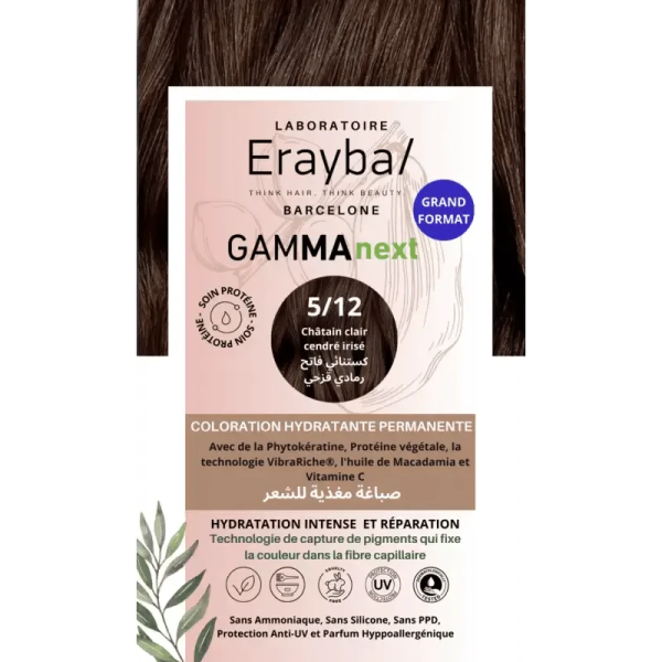 Erayba Coloration Hydratante Permanente - Châtain Clair