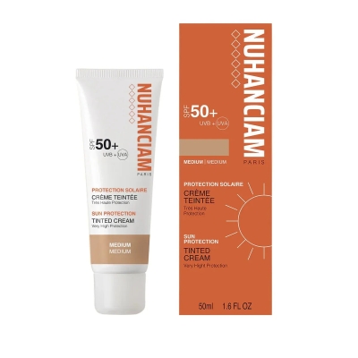 Crème Solaire SPF 50+ Teinte Medium Nuhanciam