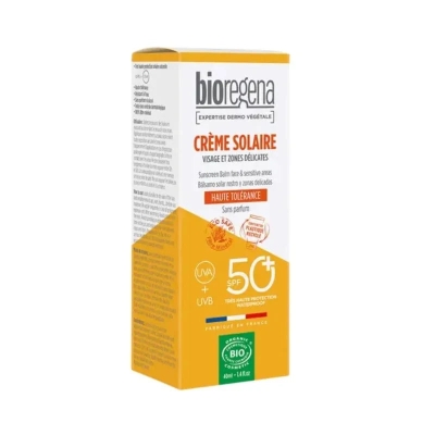 Crème Solaire Visage SPF50+ - Bioregena | DERMO