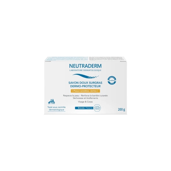 Neutraderm Savon Doux Surgras Dermo-Protecteur 200g
