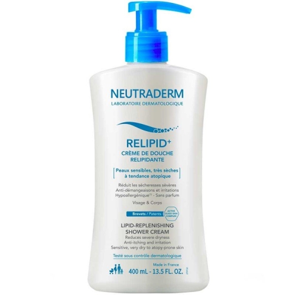 Neutraderm Relipid+ Crème de Douche Relipidante 400 ml