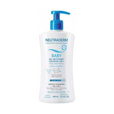 Neutraderm Baby Gel Nettoyant Douceur 3-en-1 | DERMO