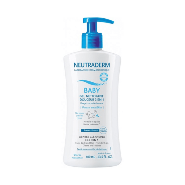 Neutraderm Baby Gel Nettoyant Douceur 3-en-1
