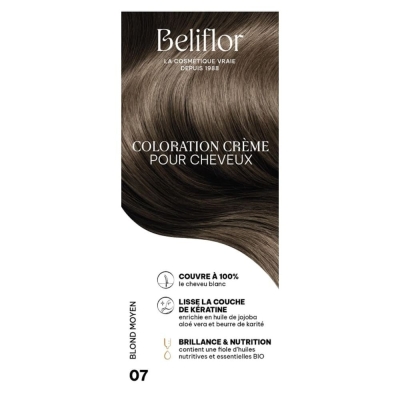 Coloration Blond Moyen N°07 - Beliflor | DERMO