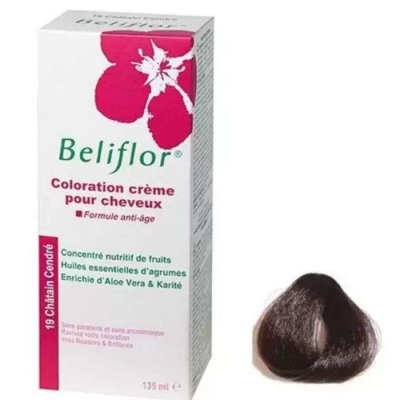Beliflor Coloration Châtain Cendré N°19 | DERMO