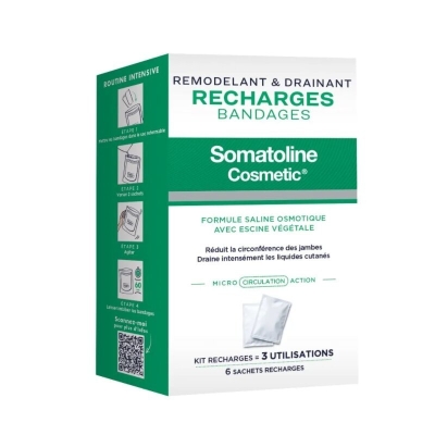 Somatoline Recharges Bandages Remodelant x6 | DERMO