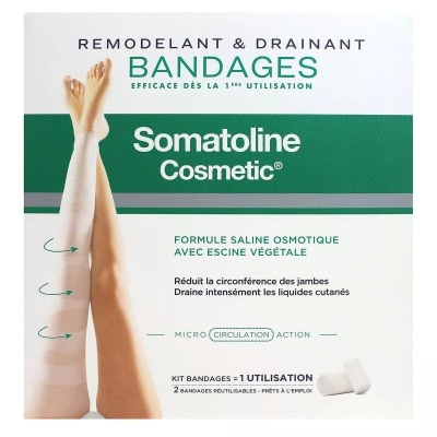 Somatoline Bandages Remodelants et Drainants | DERMO