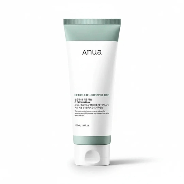 Anua Heartleaf Succinic Moisture Cleansing Foam 150ml