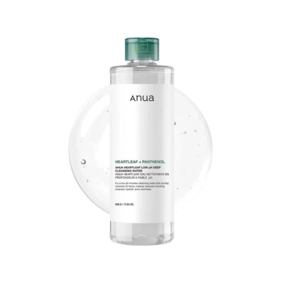 Anua Heartleaf 87% Eau Nettoyante Faible pH 500ml