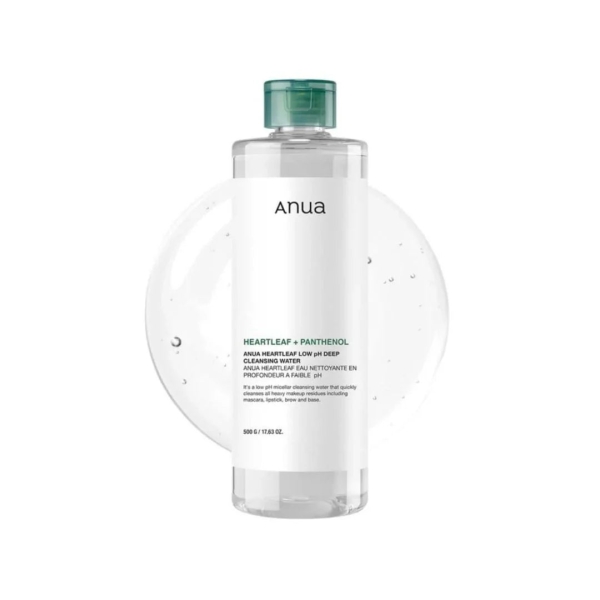 Anua Heartleaf 87% Eau Nettoyante Faible pH 500ml