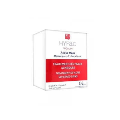 Hyfac Woman Masque Peel-Off 15 Sachets | DERMO