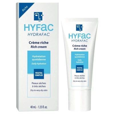Hyfac Hydrafac Crème Hydratante Riche | DERMO
