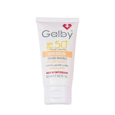 Galby Uniskin Crème Solaire Invisible SPF50+ | DERMO