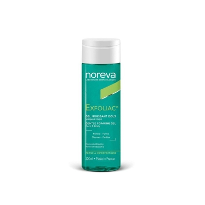 Noreva Exfoliac Gel Moussant Doux 200ml | DERMO