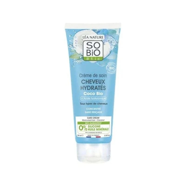 So Bio ETIC Crème de Soin Hydratante Coco Bio 100ml