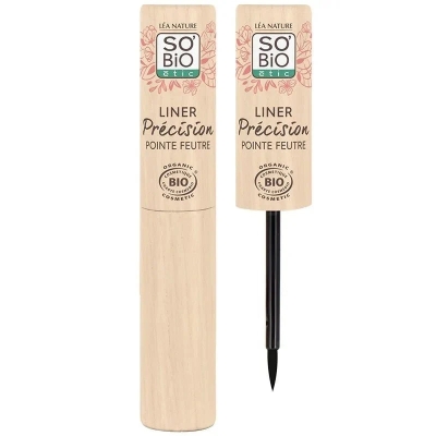 So Bio Eyeliner Noir Bio 2.7ml - Pointe fine | DERMO
