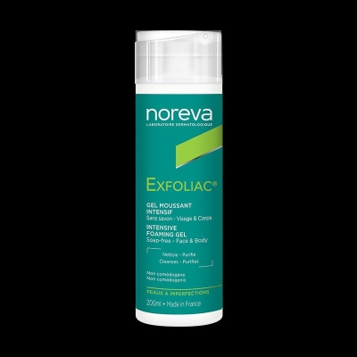 Exfoliac Gel Moussant Intensif 200ml - Noreva | DERMO