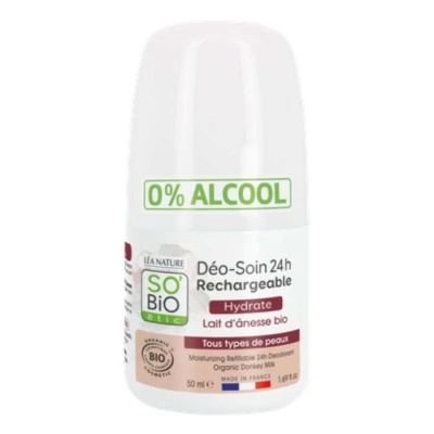 So Bio Déodorant Lait d’Ânesse Bio 50ml | DERMO