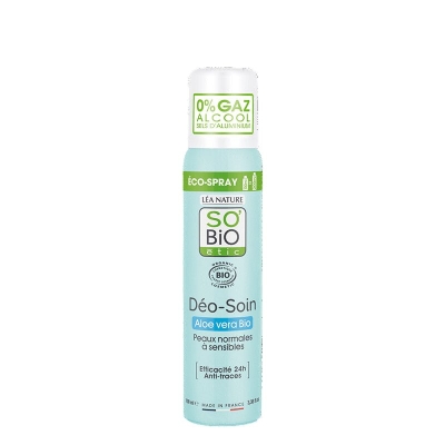So Bio Eco-Spray Déodorant Aloe Vera 100ml | DERMO