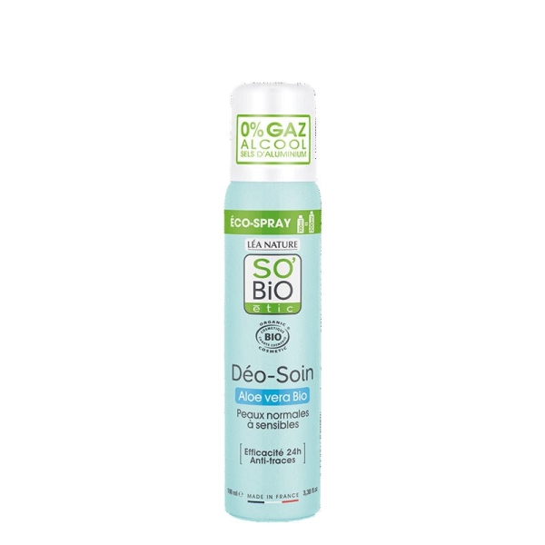 So Bio Eco-Spray Déodorant Aloe Vera 100ml